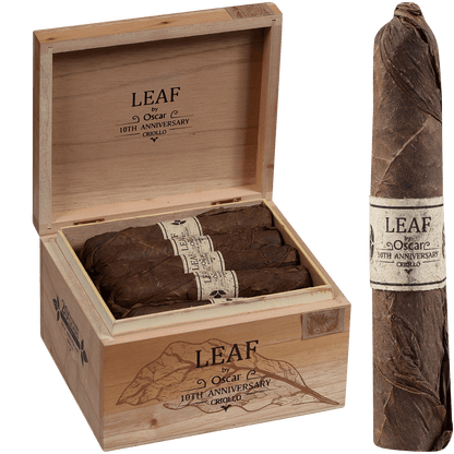Leaf By Oscar 10Th Criollo Sixty 20 Ct Box 6.00X60