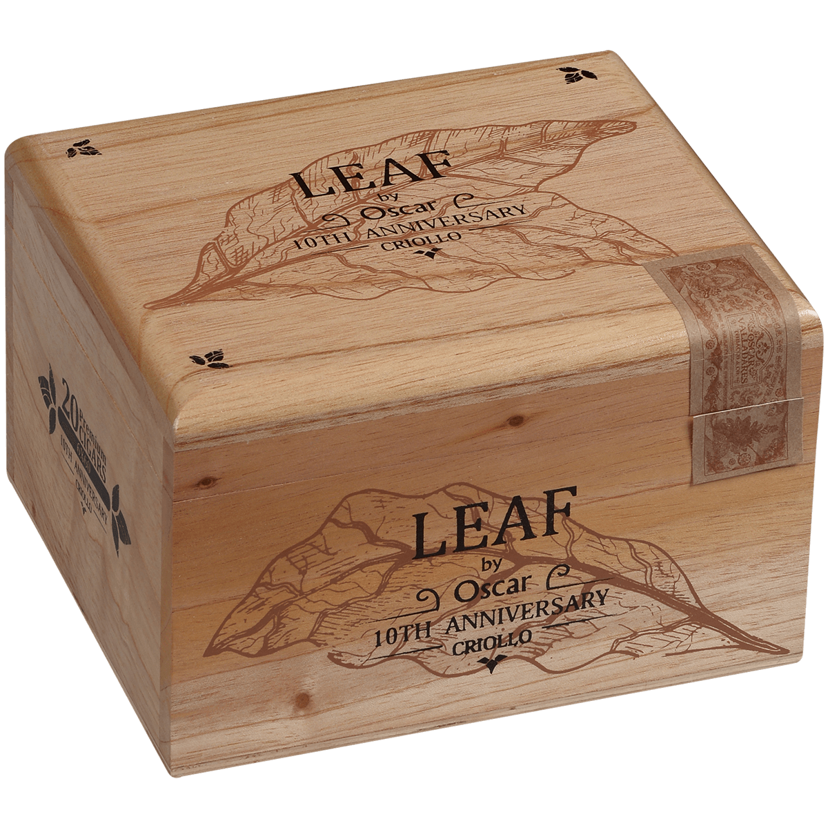 Leaf By Oscar 10Th Criollo Sixty 20 Ct Box 6.00X60