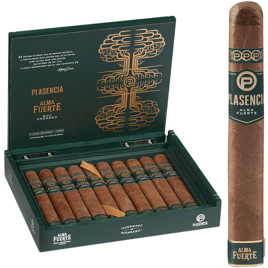 Plasencia Alma Fuerte Nestor Iv Toro 10 Ct. Box 6.25X54