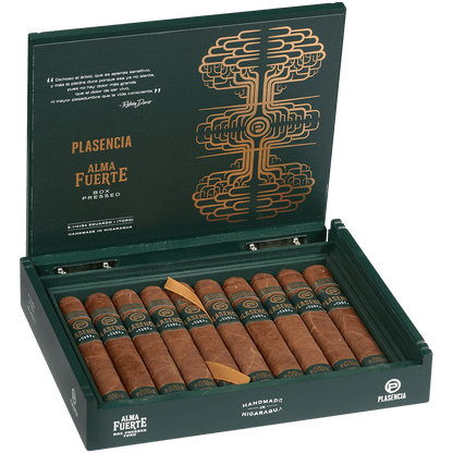 Plasencia Alma Fuerte Nestor Iv Toro 10 Ct. Box 6.25X54