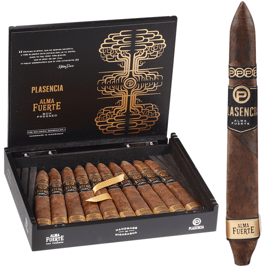 Plasencia Alma Fuerte Generacion V Salomon 10 Ct. Box 7.00X58