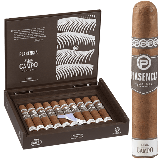 Plasencia Alma Del Campo Tribu Robusto 10 Ct.Box 5.00X52