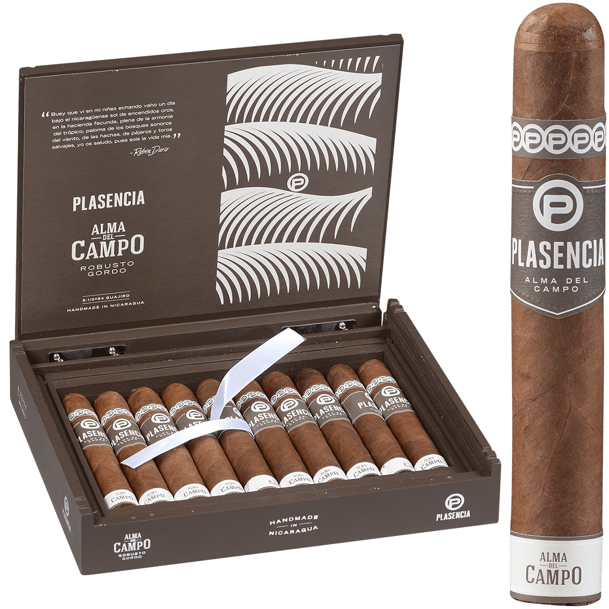 Plasencia Alma Del Campo Guajiro Robusto Gordo 10 Ct.Box 5.50X54