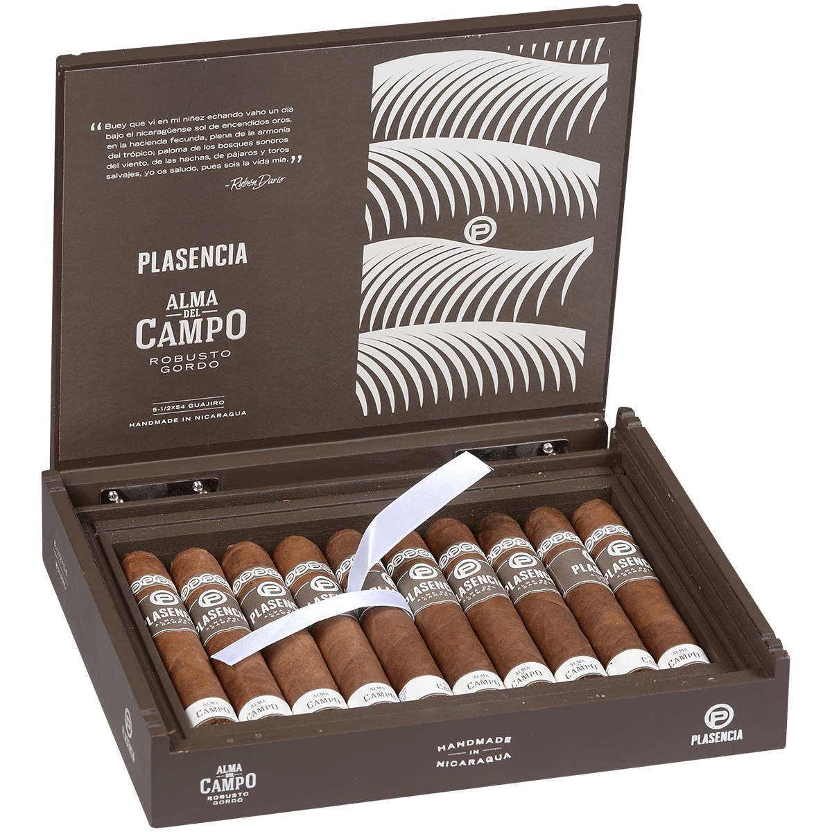 Plasencia Alma Del Campo Guajiro Robusto Gordo 10 Ct.Box 5.50X54