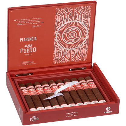 Plasencia Alma Del Fuego Concepcion Toro 10 Ct.Box 6.00X54