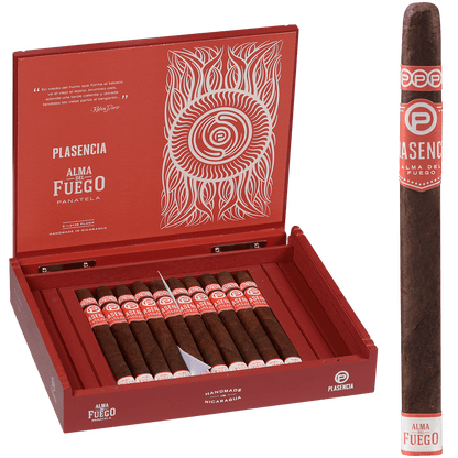 Plasencia Alma Del Fuego Flama Panetela 10 Ct.Box