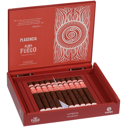 Plasencia Alma Del Fuego Flama Panetela 10 Ct.Box