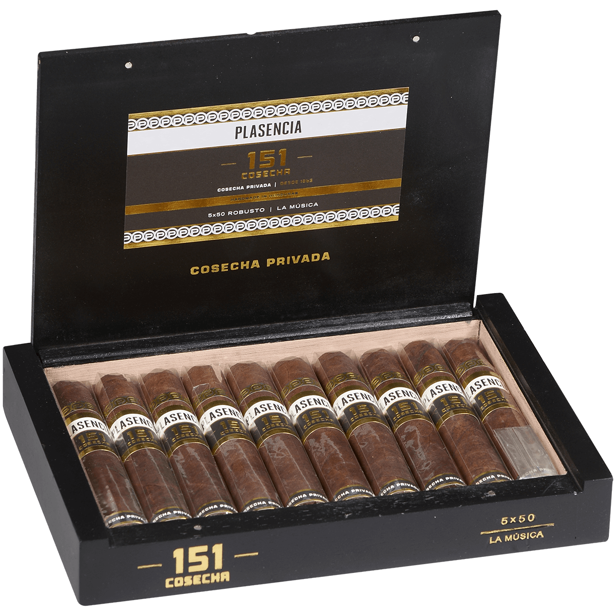 Plasencia Cosecha 151 La Musica Robusto 10 Ct. Box 5.00X50