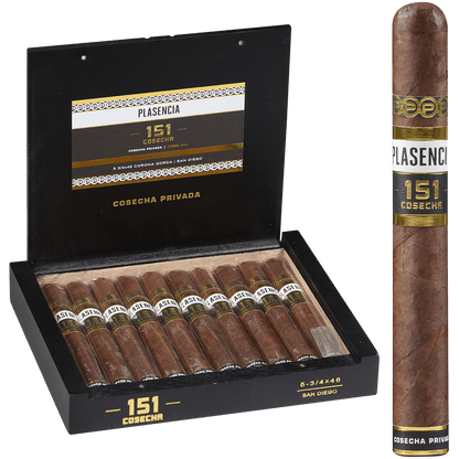 Plasencia Cosecha 151 San Diego Corona Gorda 10 Ct. Box 5.75X46