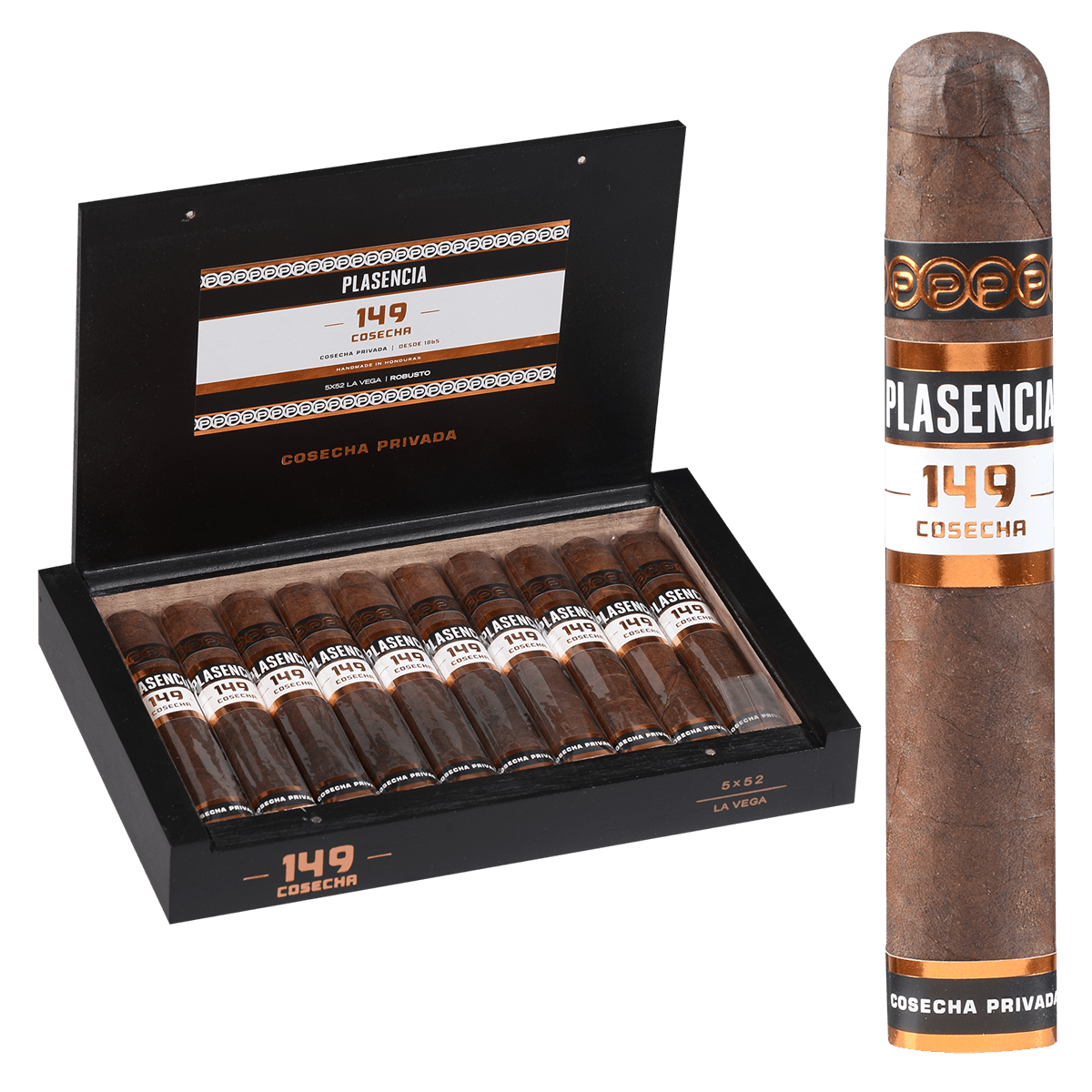 Plasencia Cosecha 149 La Vega Robusto 10 Ct. Box 5.00X52