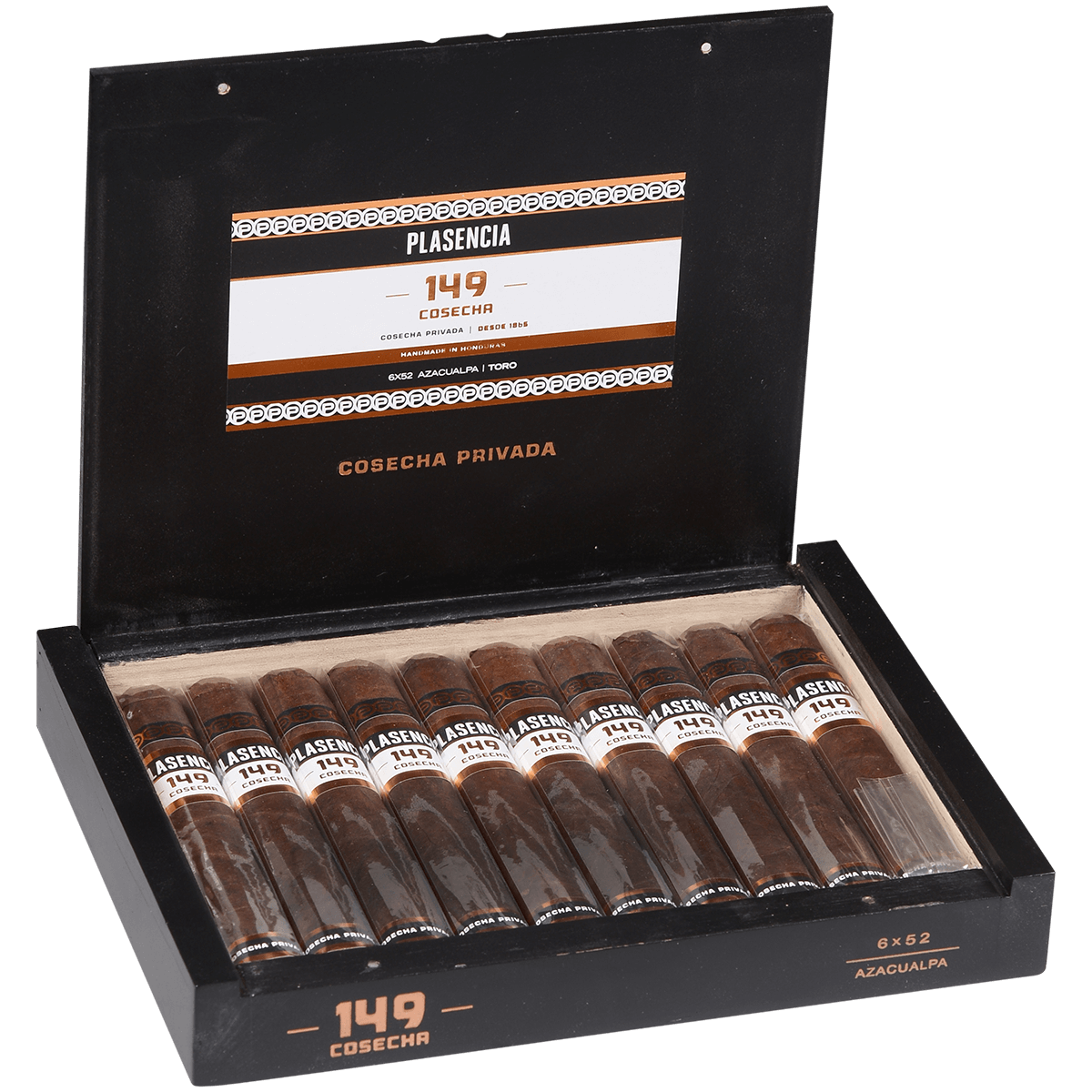 Plasencia Cosecha 149 Azacualpa Toro 10 Ct. Box 6.00X52