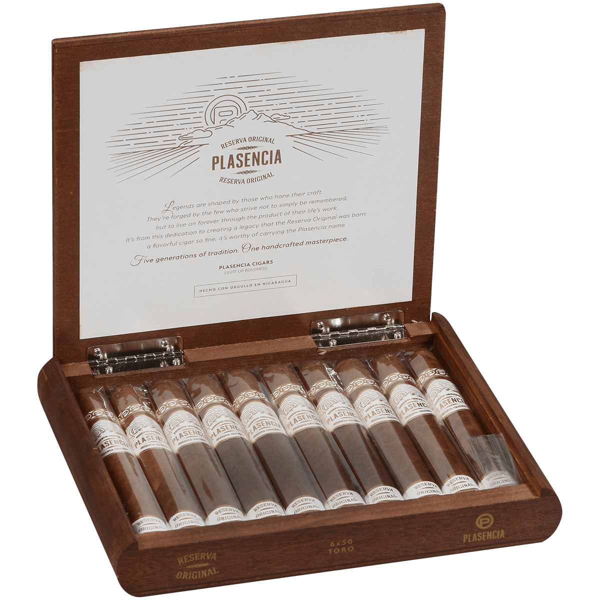 Plasencia Reserva Original Toro 10 Ct. Box 6.00X50