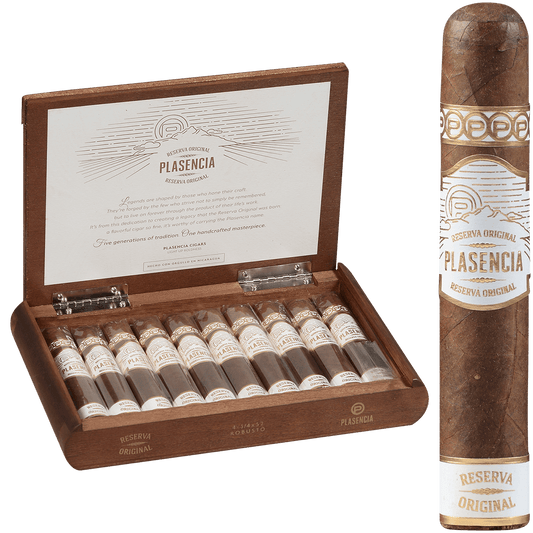 Plasencia Reserva Original Robusto 10 Ct. Box 4.75X52