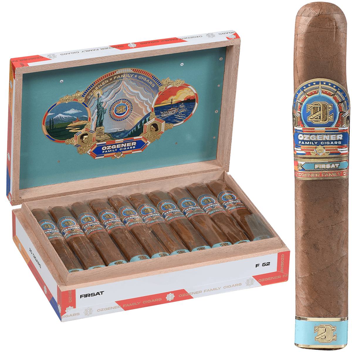Crowned Heads Ozgener Firsat F52 20 Ct. Box 5.00X52