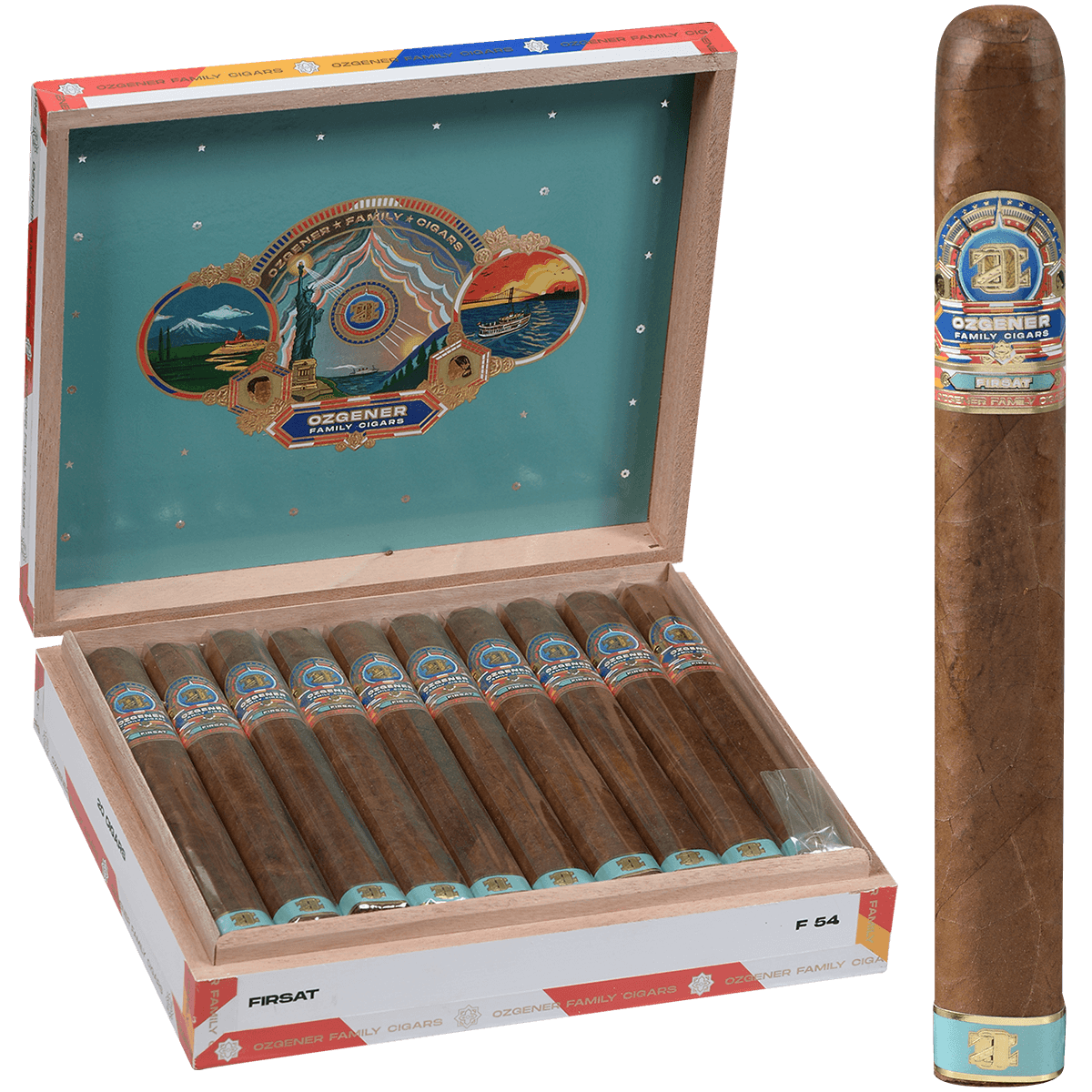 Crowned Heads Ozgener Firsat F54 20 Ct. Box 7.00X54
