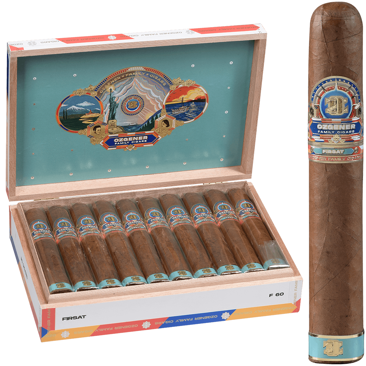 Crowned Heads Ozgener Firsat F60 20 Ct. Box 6.00X60