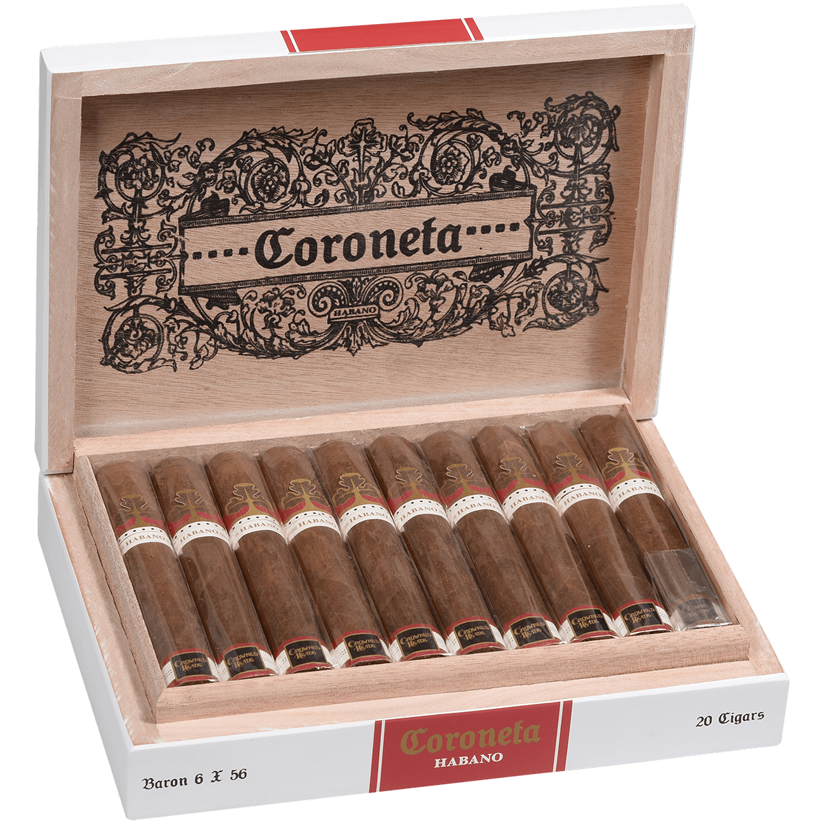Crowned Heads Coroneta Habano Baron 20 Ct 6.00X56
