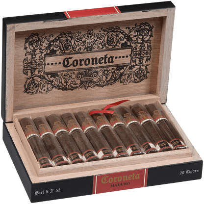 Crowned Heads Coroneta Maduro Earl 20 Ct 5.00X52
