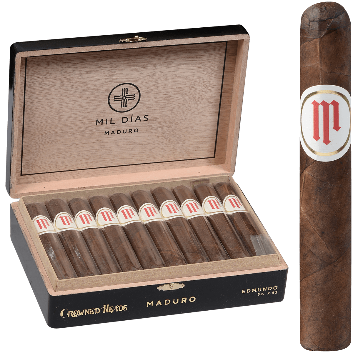 Crowned Heads Mil Dias Edmundo Maduro 20 Ct. Box 5.33X52