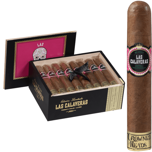 Le Crowned Heads Las Calaveras 2024 24 Ct Box 5.00X52