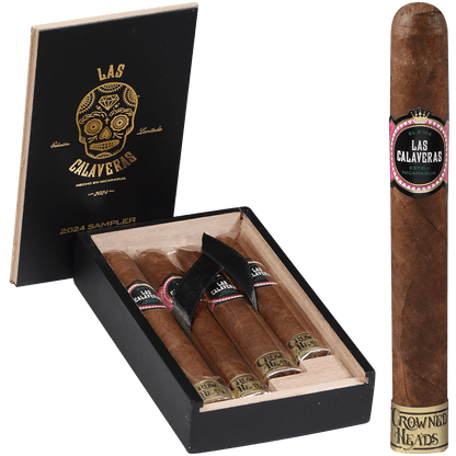 Le Crowned Heads Las Calaveras 2024 Sampler 4 Ct Box