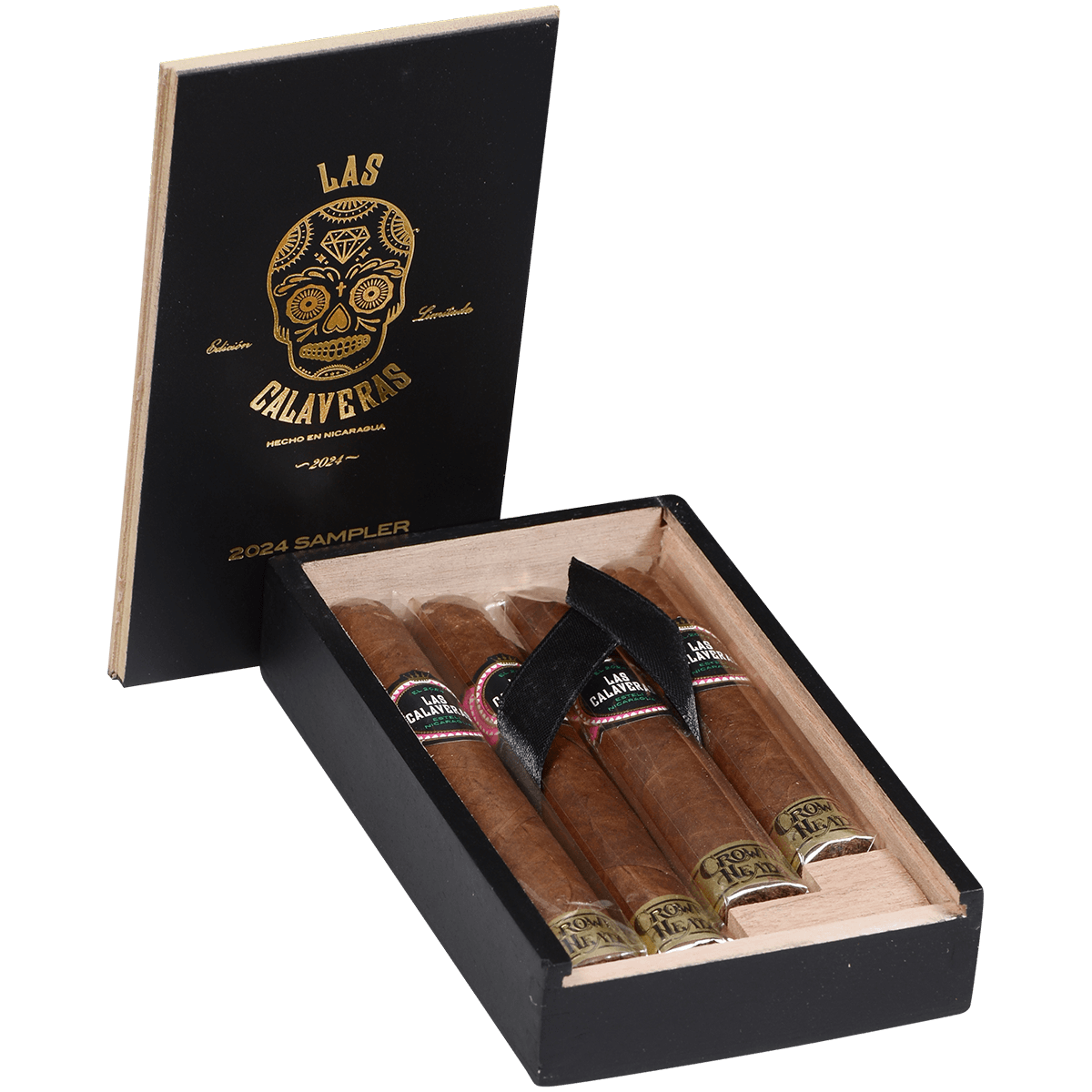 Le Crowned Heads Las Calaveras 2024 Sampler 4 Ct Box