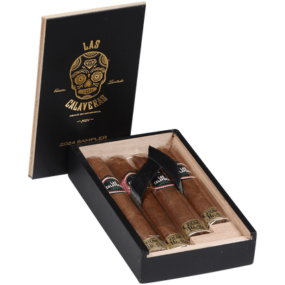 Le Crowned Heads Las Calaveras 2024 Sampler 4 Ct Box