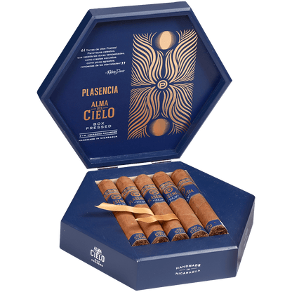 Plasencia Alma Del Cielo Amanecer Hexagon 10 Ct. Box 6.00X60