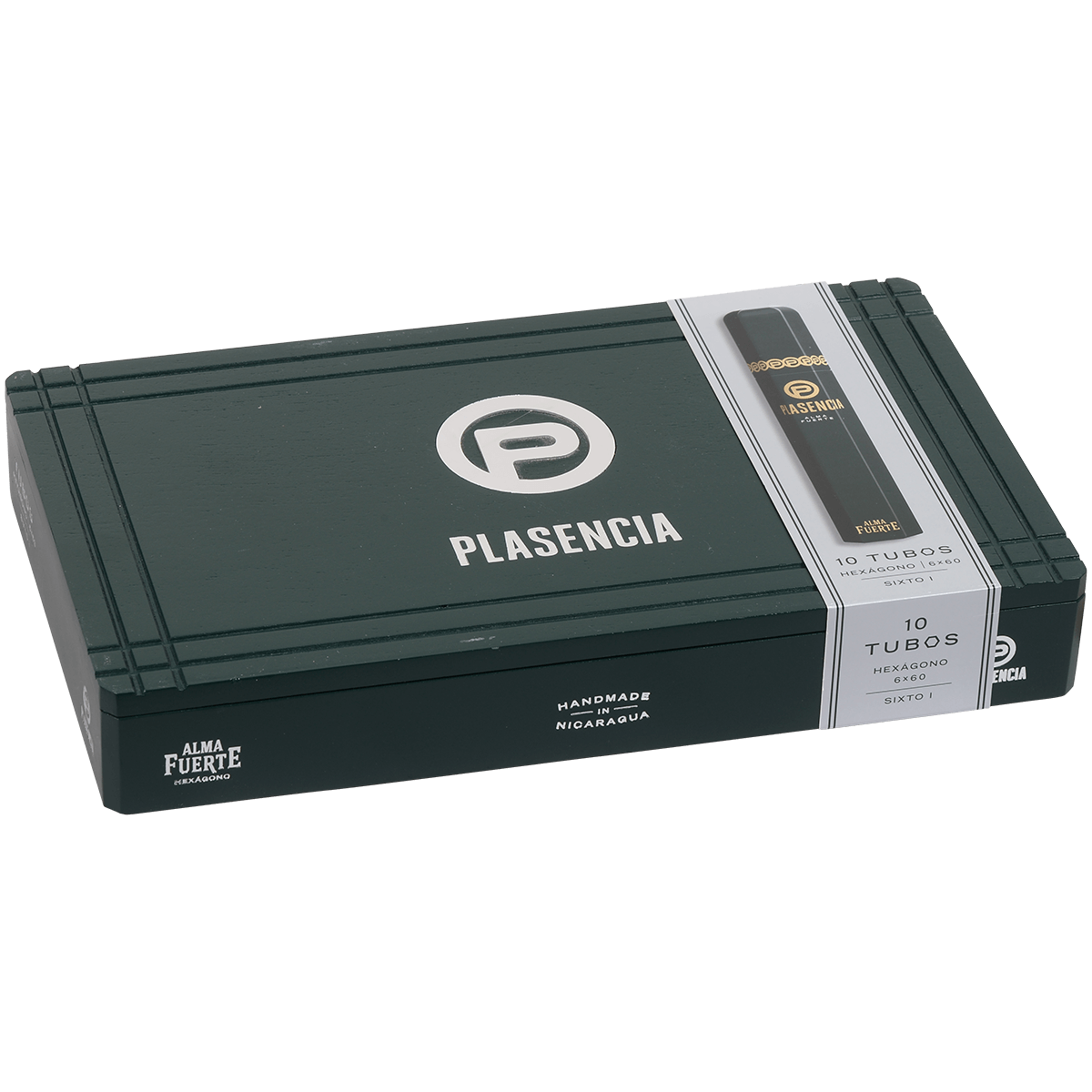 Plasencia Alma Fuerte Sixto I Hexagon Tubo 10 Ct. Box 6.00X60