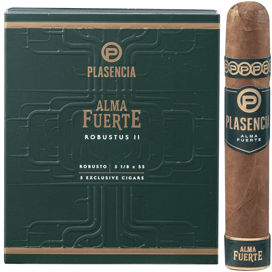 Plasencia Alma Fuerte Robustus I Robusto 5/5 Packs 5 1/4X52