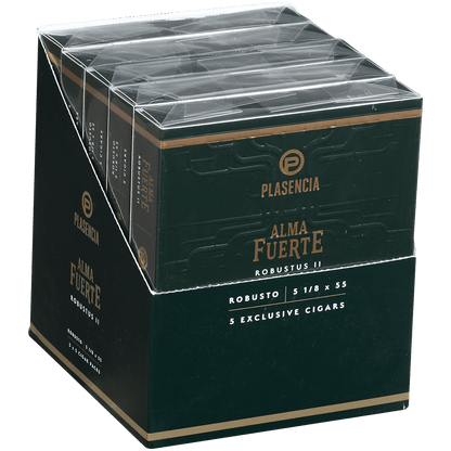 Plasencia Alma Fuerte Robustus I Robusto 5/5 Packs 5 1/4X52
