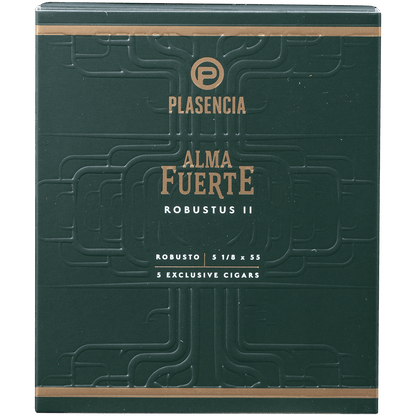 Plasencia Alma Fuerte Robustus I Robusto 5/5 Packs 5 1/4X52