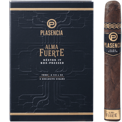 Plasencia Alma Fuerte Nestor Iv Toro 5/5 Packs 6 1/4X54