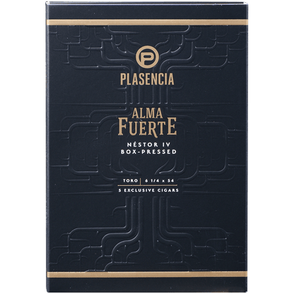 Plasencia Alma Fuerte Nestor Iv Toro 5/5 Packs 6 1/4X54