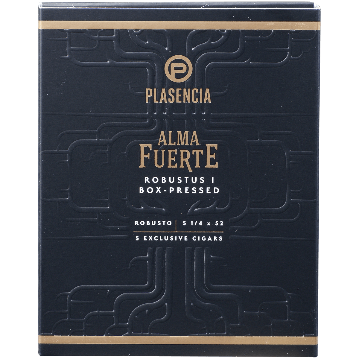 Plasencia Alma Fuerte Natural Robustus Ii Robusto 5/5 Packs 5 1/8X55