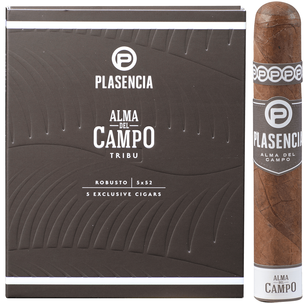 Plasencia Alma Del Campo Tribu Robusto 5/5 Packs 5.00X52