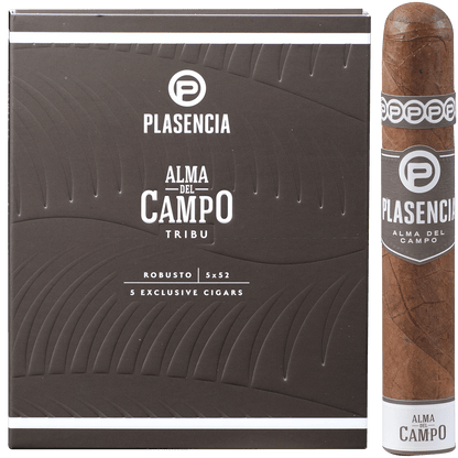 Plasencia Alma Del Campo Tribu Robusto 5/5 Packs 5.00X52