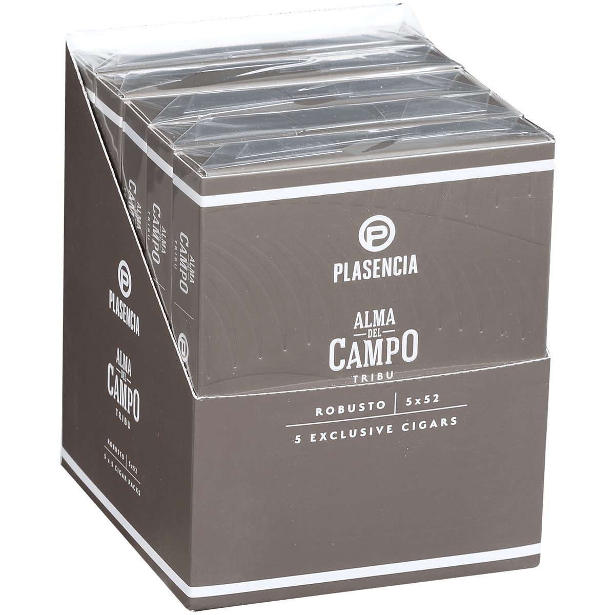 Plasencia Alma Del Campo Tribu Robusto 5/5 Packs 5.00X52