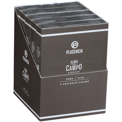 Plasencia Alma Del Campo Sendero Toro Gordo 5/5 Packs 6.00X56