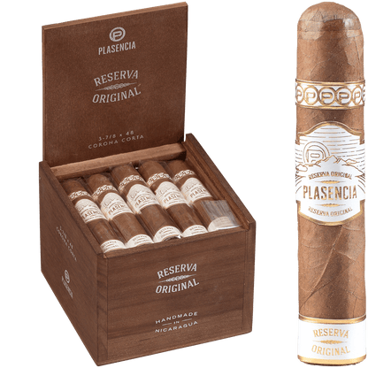Plasencia Short Smokes Reserve Original Corona Corta 20 Ct. Box 3 7/8X48