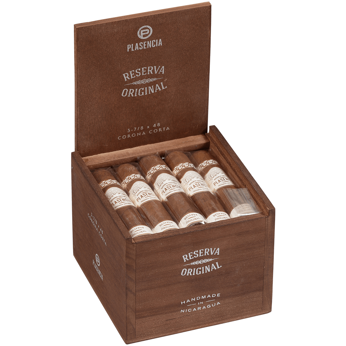 Plasencia Short Smokes Reserve Original Corona Corta 20 Ct. Box 3 7/8X48