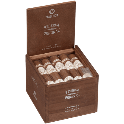 Plasencia Short Smokes Reserve Original Corona Corta 20 Ct. Box 3 7/8X48