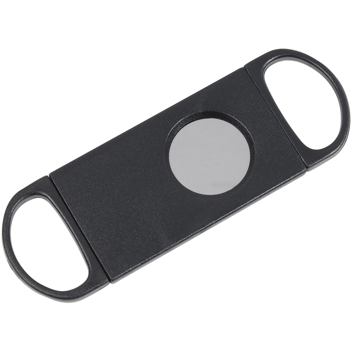 Guardsman Cigar Cutter 54 Gauge Single Black Oval