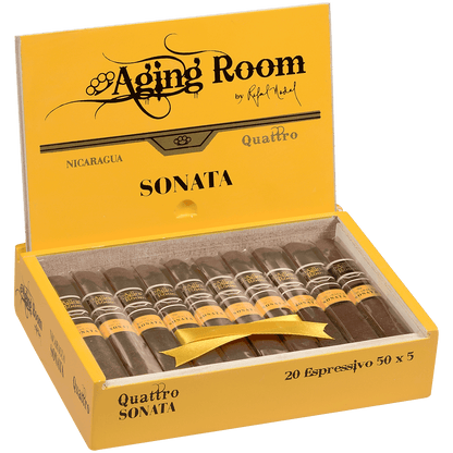 Aging Room Quattro Nicaragua Sonata Espressivo 20 Ct. Box 5.00X50