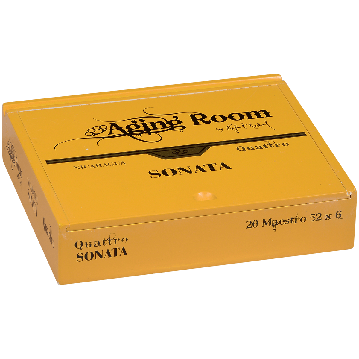 Aging Room Quattro Nicaragua Sonata Maestro 20 Ct. Box 6.00X52