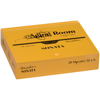 Aging Room Quattro Nicaragua Sonata Maestro 20 Ct. Box 6.00X52