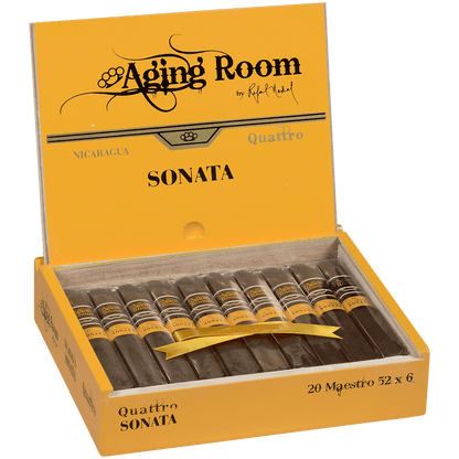 Aging Room Quattro Nicaragua Sonata Maestro 20 Ct. Box 6.00X52