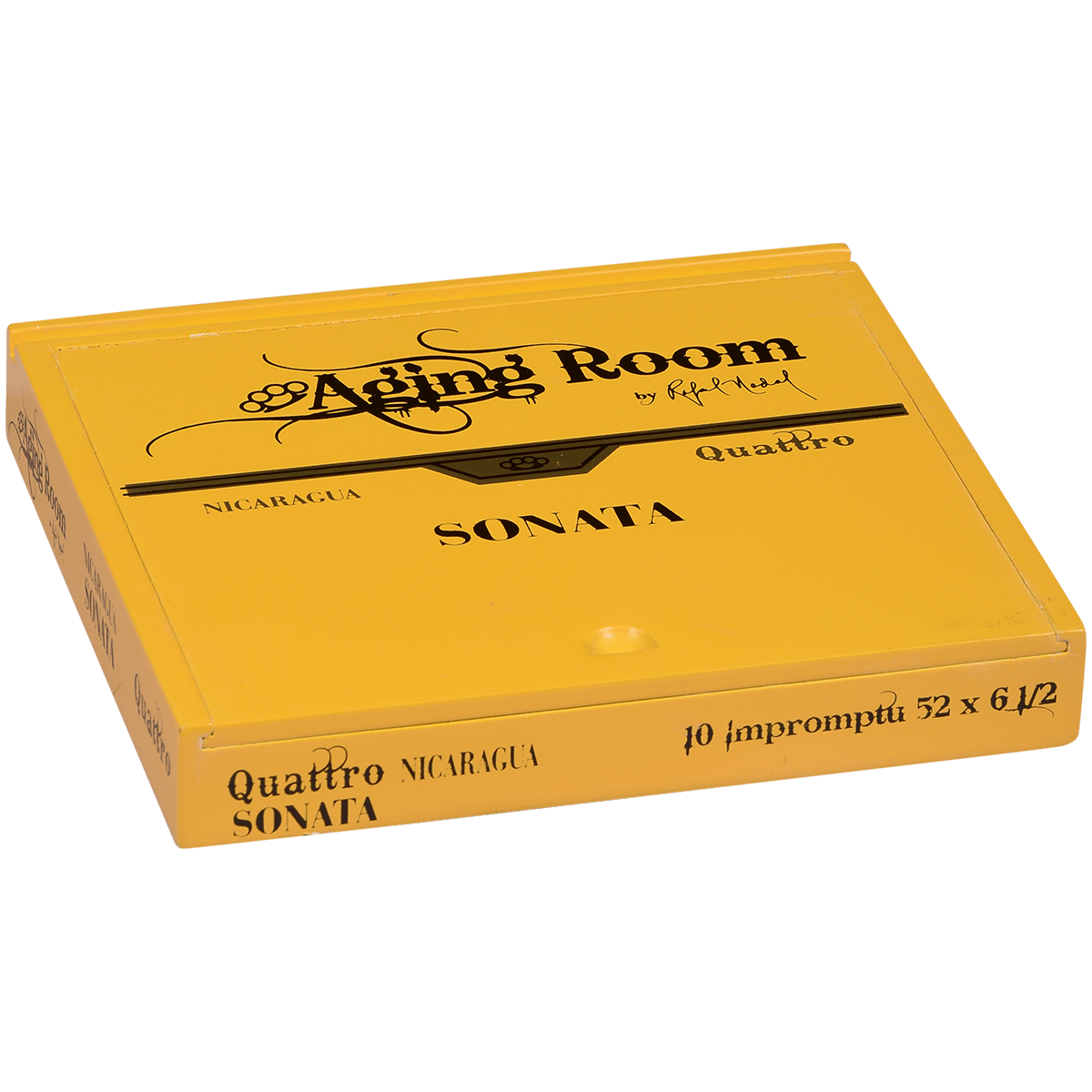 Aging Room Quattro Nicaragua Sonata Figurado 10 Ct. Box 6.50X52