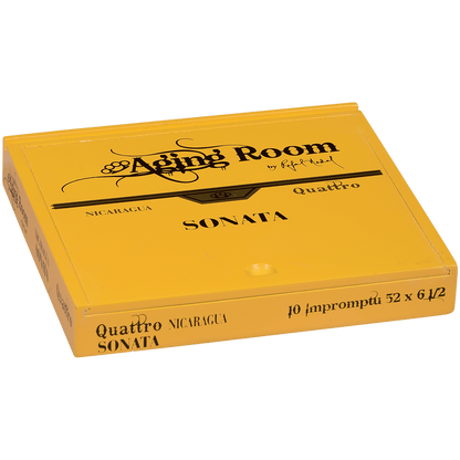 Aging Room Quattro Nicaragua Sonata Figurado 10 Ct. Box 6.50X52