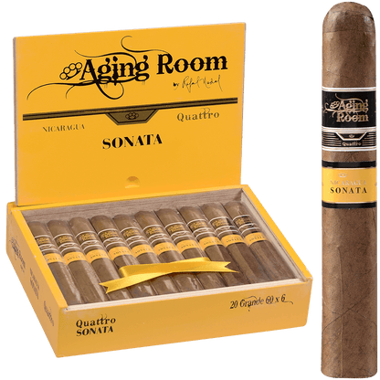 Aging Room Quattro Nicaragua Sonata Grande 20 Ct. Box 6.00X60